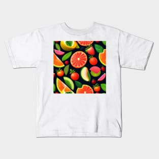 Strawberry Orange Kids T-Shirt